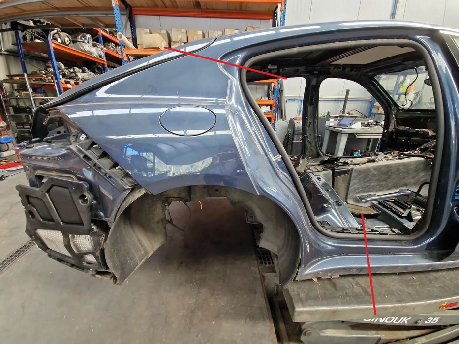 Painel trás direito PORSCHE Panamera (970)