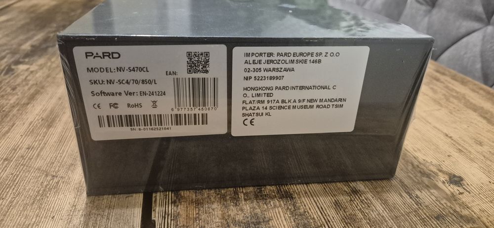 Pard NV-S470CL  celownik noktowizyjny, nowy. Nie nocpix