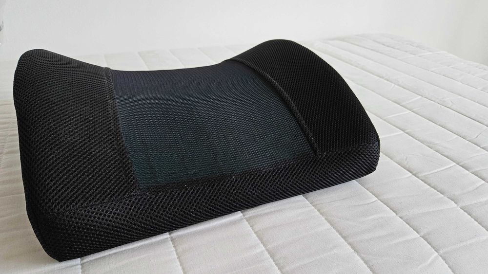 Almofada com gel para as costas