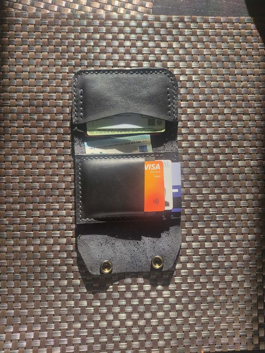Porte moedas e carteira para cartões