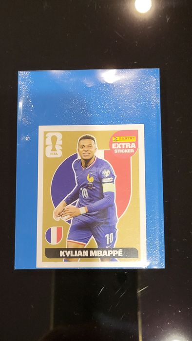 Cromo Extra Dourado (Gold) Kylian Mbappé – Panini FIFA World Cup 2026 – Impecável!