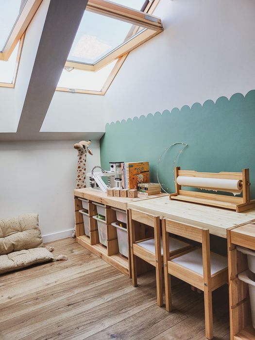 Blat łączący regały trofast / biurko dla dziecka 50cm