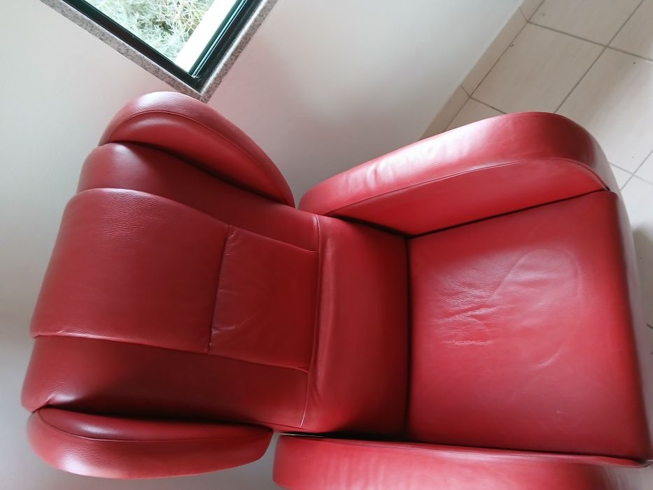 Cadeiraõ de massagem em pele