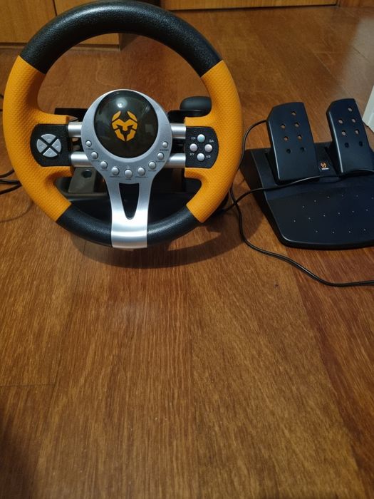 Volante+pedais gaming