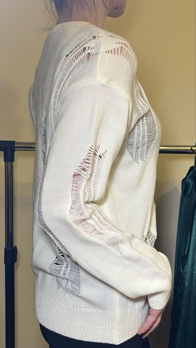 Кофта, светр, білий светр, біла кофтинка