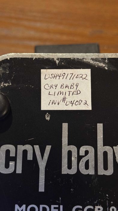 Dunlop GCB-95 limited edition white cry baby kaczka