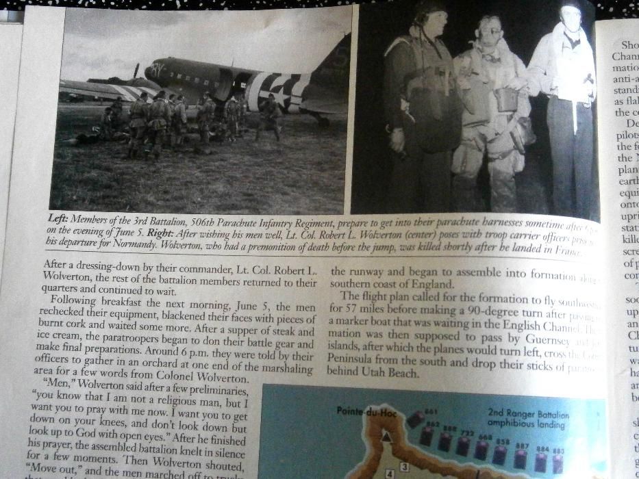 Revista WW II Normandy Invasion 2ª Guerra Mundial.Modelismo