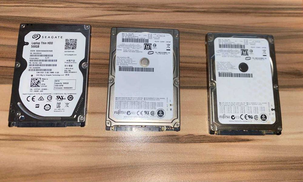 hdd Seagate Fujitsu 500GB 80GB