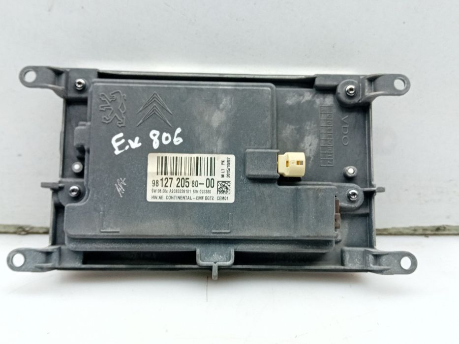 Display / ecrã de informações CITROËN C4 Grand Picasso II (DA_, DE_)
