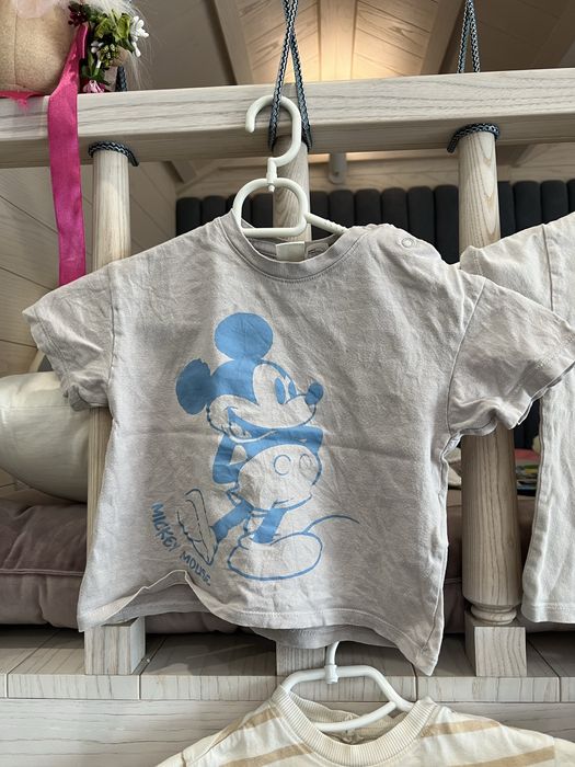 Футболки, комплекты + шорты, штаны H&M,Benetton, 4 мес - 3 года-30грн