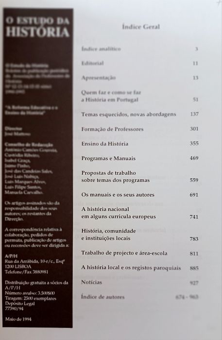O Estudo da História - APH II Volume