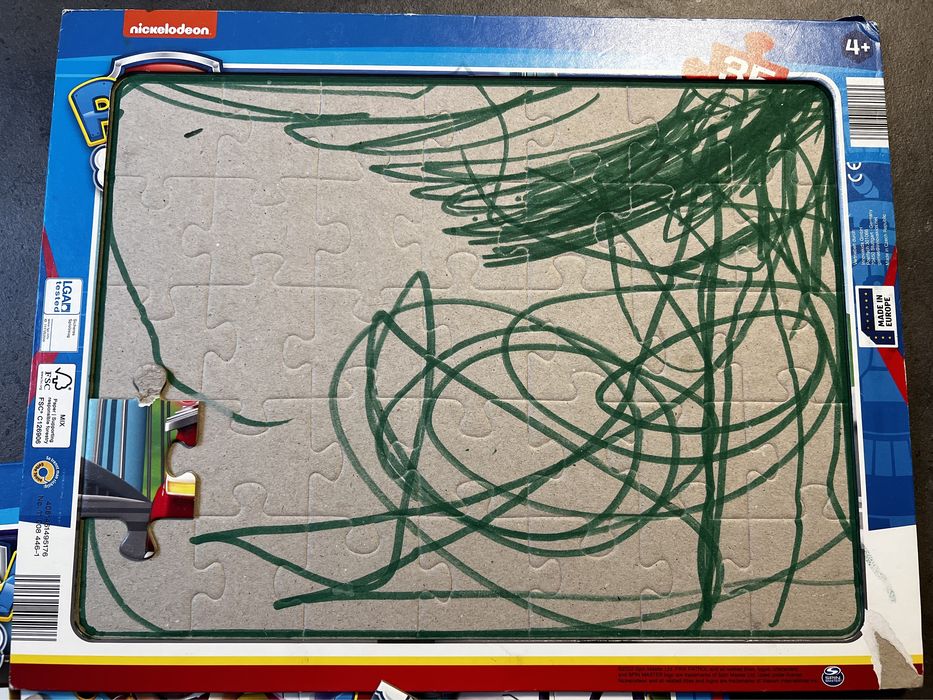 Пазли щенячий патруль ігри дитячі настольні