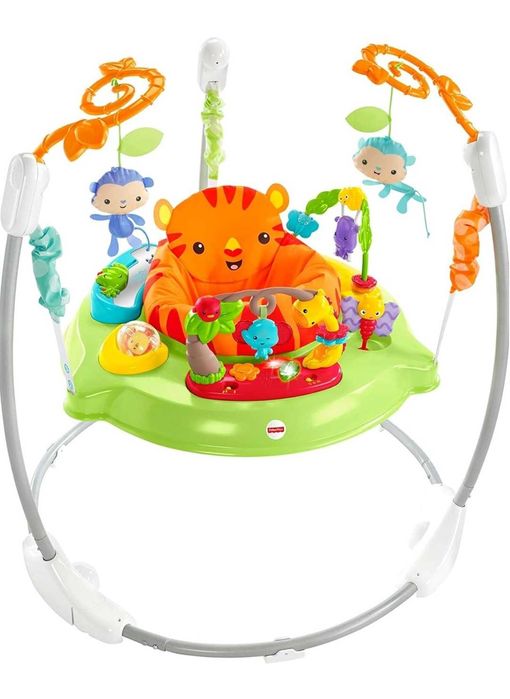 Saltitão Andador da floresta Fisher price jumpeeroo