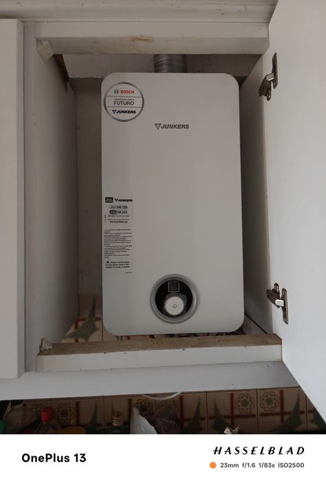 Esquentador ventilado butano/propano