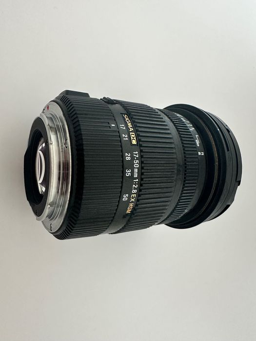 Обʼєктив Sigma 17-50 mm F 2.8 (для Canon) EX DC OS HSM