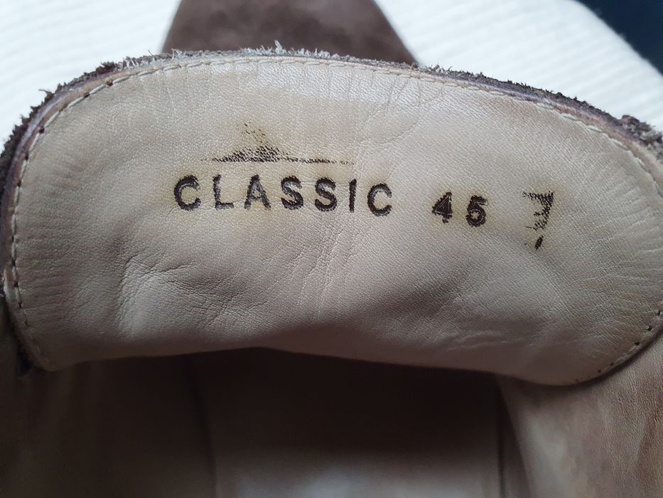 Russell & Bromley London chukka desert botki roz. 45