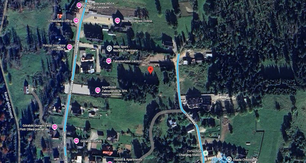 Działka Zakopane Chłabówka Górna 10a