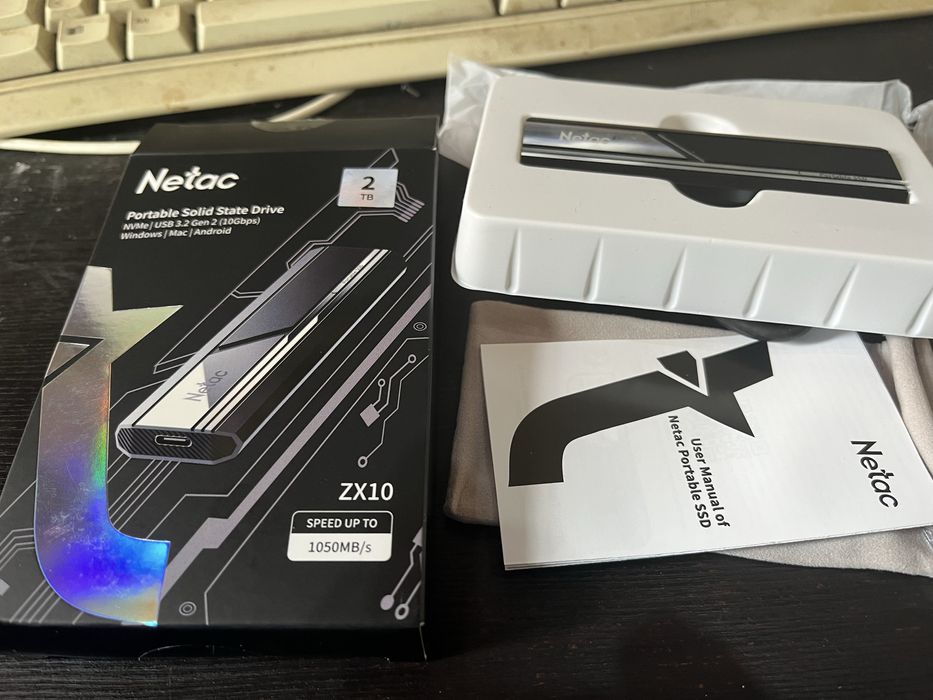 Disco SSD externo 2TB Netac