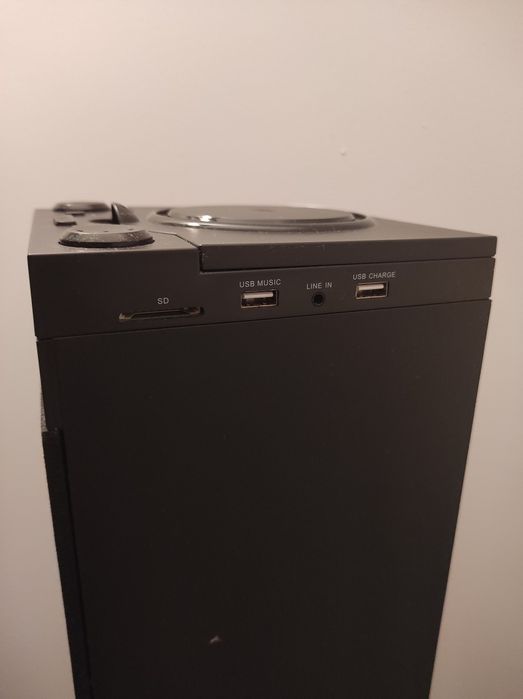 Torre de som Thomson com CD, bluetooth 4.0 e usb