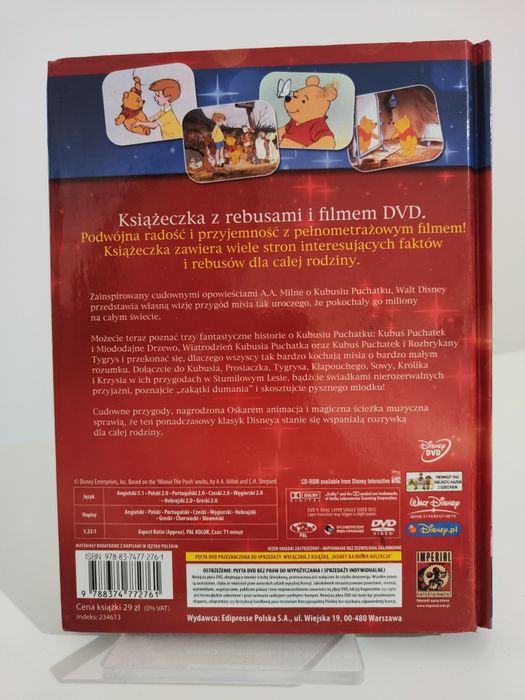 Przygody Kubusia Puchatka DVD