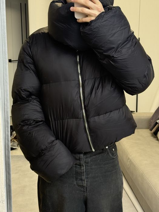 куртка пуховик Rick Owens DRKSHDW NECK puffer