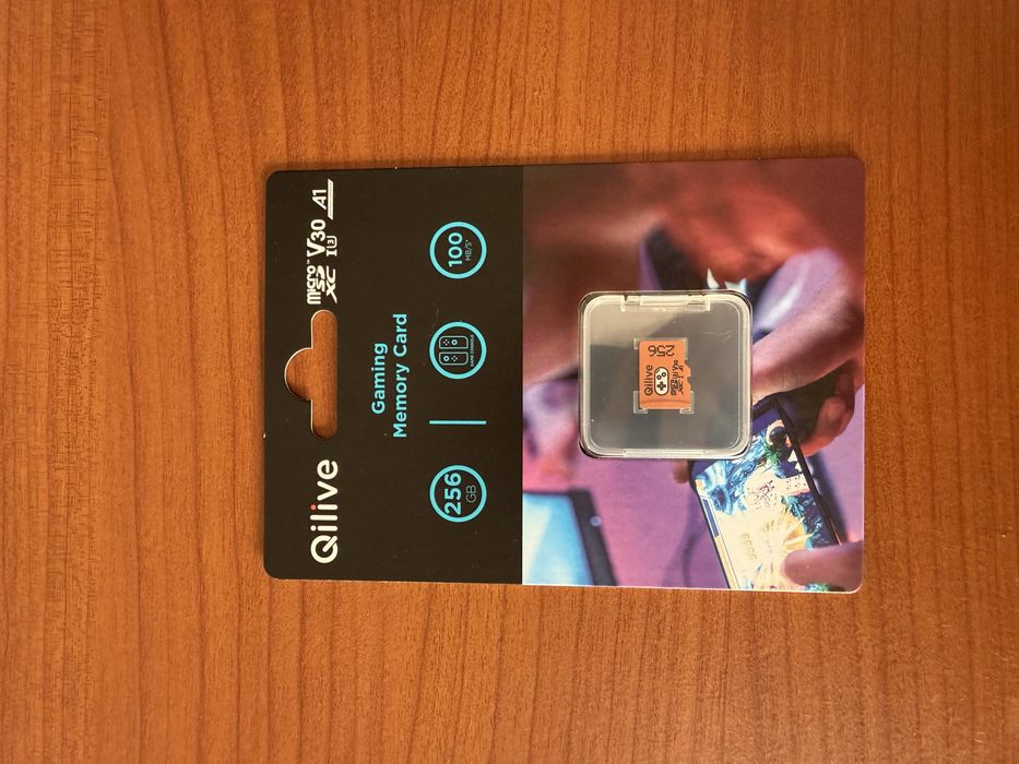 Cartão Memória Msd Qilive Cl.10 Uhs-I U3 Gaming 256gb