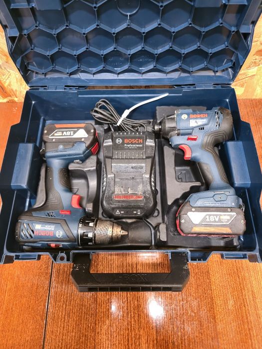 Комплект Bosch GSR 18V-28 та GDR 18V-160