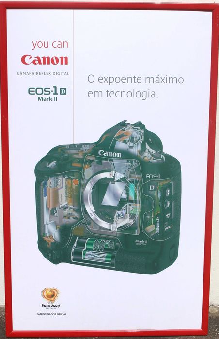 2 posters Canon 1D Mark II para colecionadores