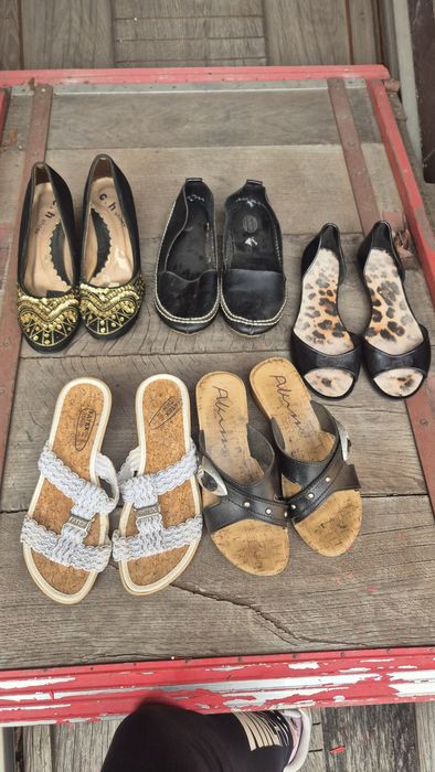 Paka butów rozmiar 37 klapki wiosna lato