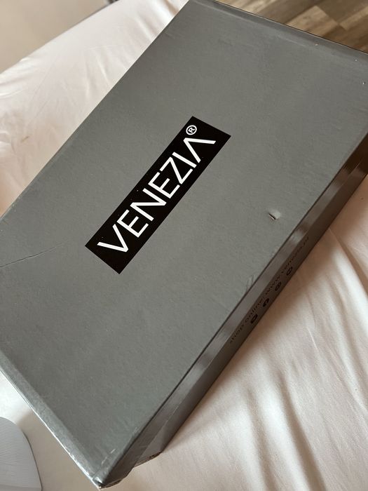 Półbuty szare venezia rozm.36 z metką