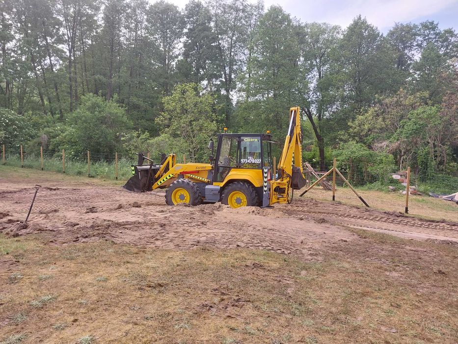 Uslugi koparkowe koparkoładowarka , agregat