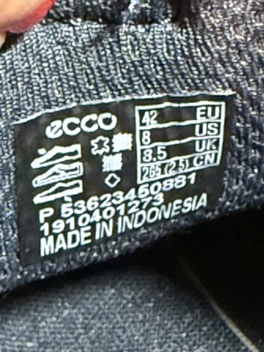 Кожаные кроссовки Ecco 42 р