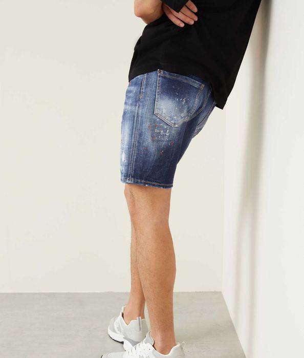 DSQUARED2 jeansowe szorty MARINE SHORT spodenki NEW