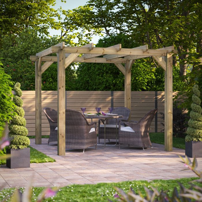 Montagem pergolas de jardim