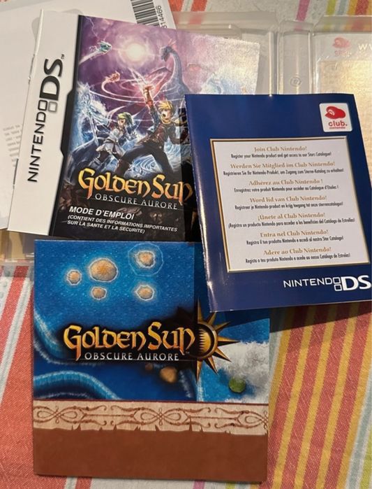 Golden Sun Dark Dawn - Nintendo DS
