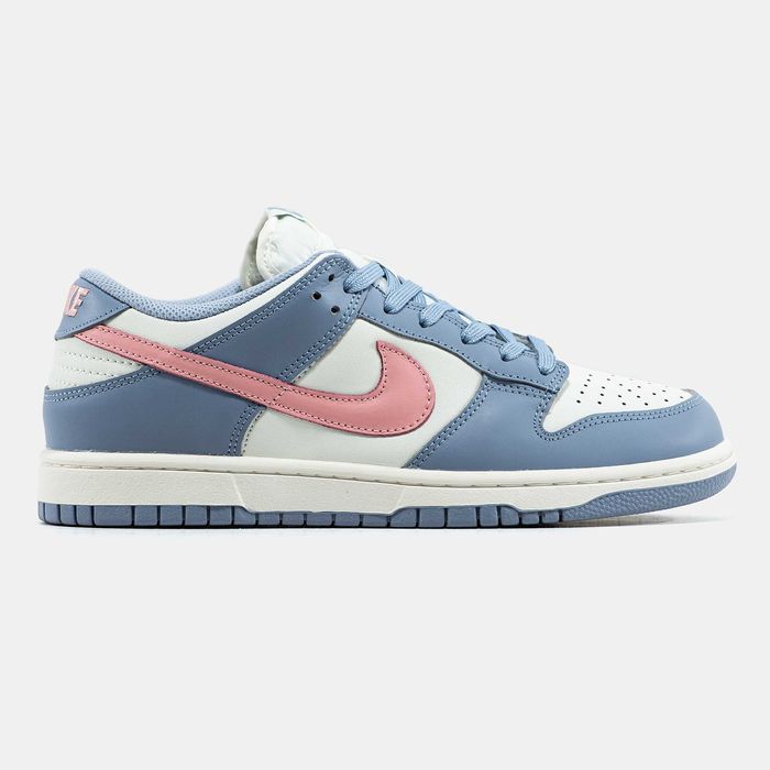 Кросівки Nike SB Dunk Low Blue/Pink premium | Кроссовки Найк жіночі