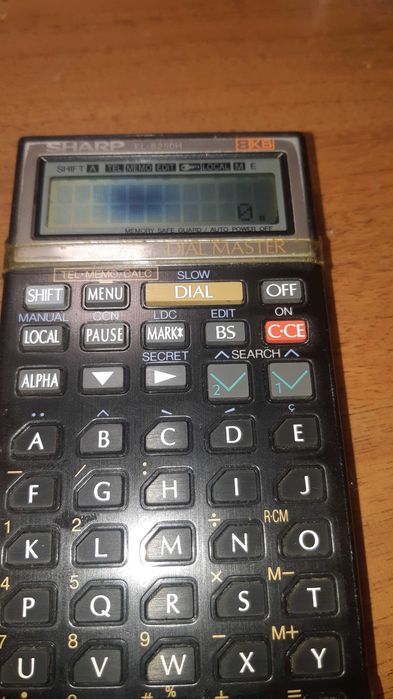 kalkulator-wybierak telefonów SHARP EL-6250H