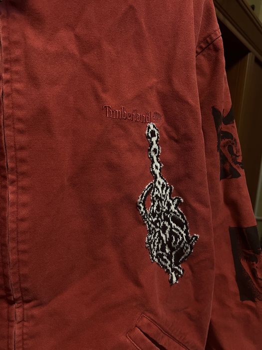 Джинсова куртка Timberland XL кастом