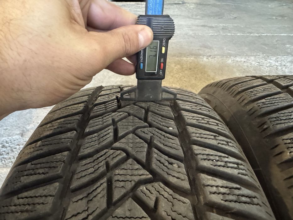 Шини DUNLOP 205/55R16 Резина Колеса 2018р 7.4mm два 7.1mm