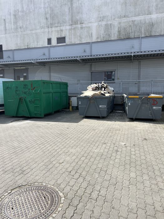 Wynajem kontenera na gruz, kontener na śmieci, wywóz gruzu