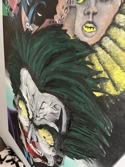 Quadro “The Joker” em gesso