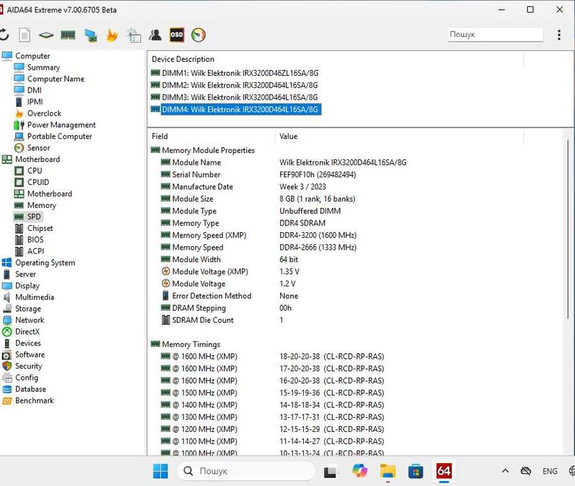 пам'ять DDR4 16GB Kit 2x8GB 3200MHz CL16 Goodram IRDM-X. Trade-in