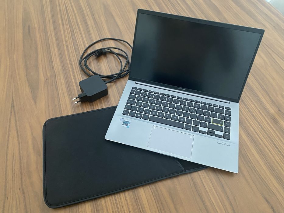 Asus S435E 11th gen i51135G7 SSD 512gb, leitor impressão digital