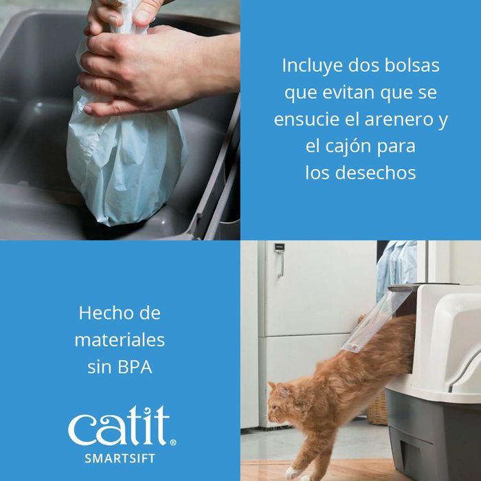 Caixa de Areia para Gatos - CATIT Smartsift - SO HOJE