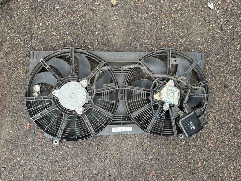 Дифузор Nisaan Leaf діффузор вентилятор охолодження Ниссан Лиф