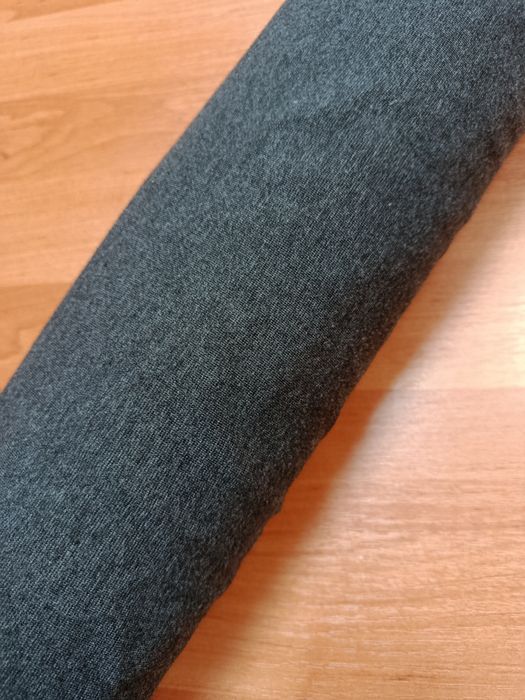 Ściągacz gładki szary melanż 6m. do bluzy sportowej