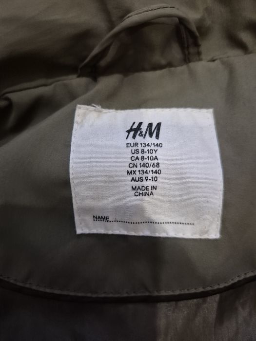 H&M bezrekawnik 134-140  idealny