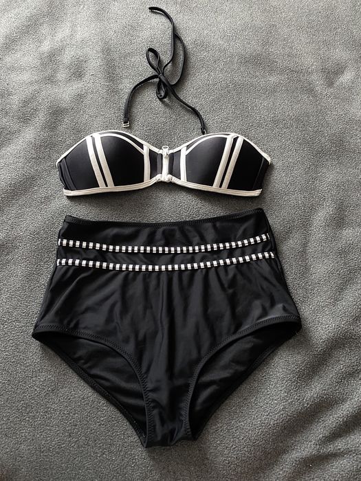 Стильний чорний чорно білий