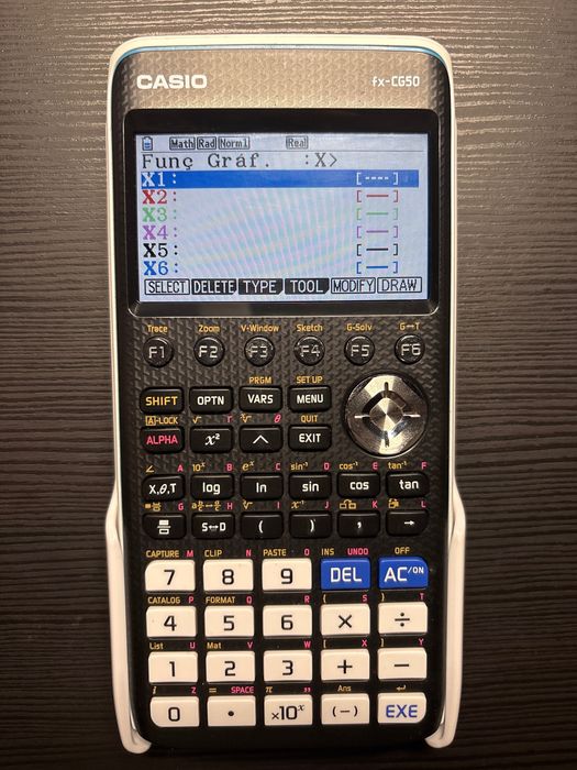 Calculadora gráfica FX-CG50