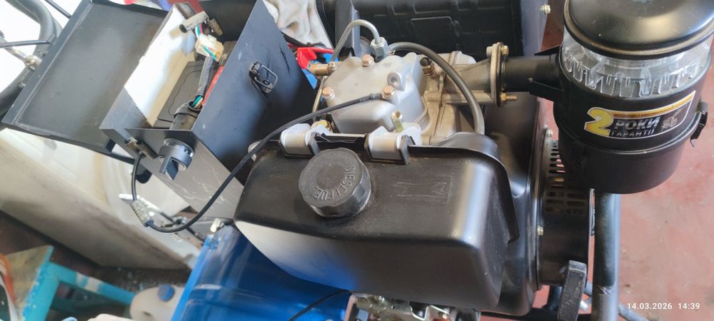 Мотоблок дизельний ДТЗ 512ДНЕ